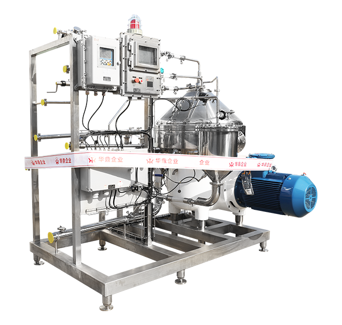 Disc centrifuge para sa industriya ng kemikal