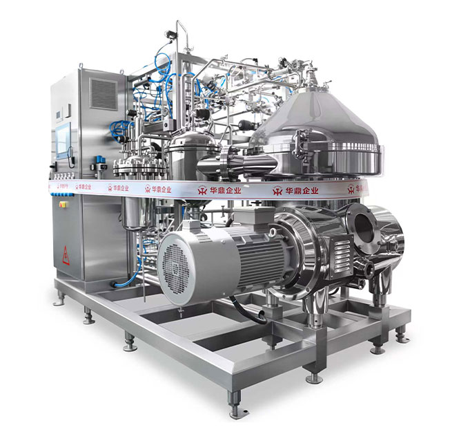 Disc centrifuge para sa application ng enzyme