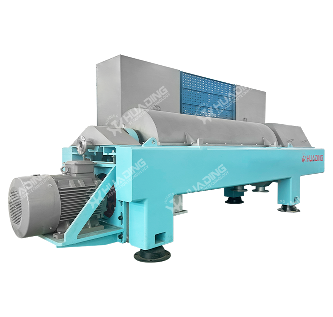 Decanter centrifuge para sa industriya ng pagbuburo
